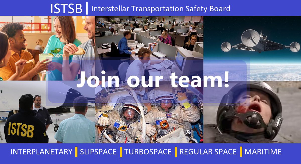 ISTSB_Press's tweet photo. #ISTSB is #hiring an Employee Retaliation Specialist to join our #Pluto based Reprimand and Discipline Department. Apply today #RAD https://t.co/kWs40qPBQN