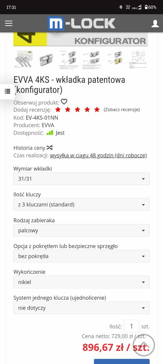 Berrgamote's tweet image. Takie tam porównanie. Polaka stać na droższe wkładki do zamków. Cc: @wpolscedrozejpl