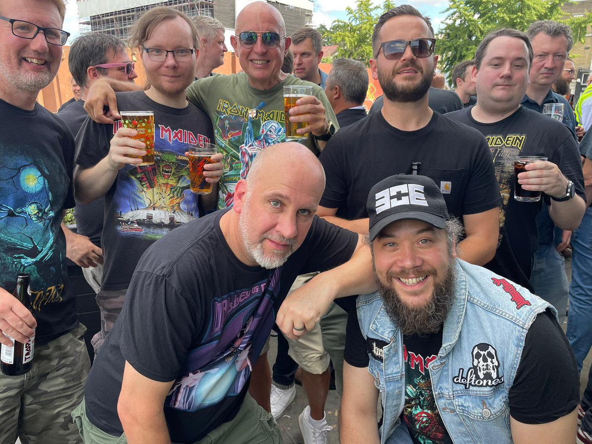 Paul Burrow (@pb1505thfc) on Twitter photo The only shot I got of Maiden last nightā¦. The new stageshow is quite the spectacle, an amazing backdrop to those epic songs.
Above all yesterday the sense of Metal community among the fans before in the <a href="/cart_horsesE15/">Cart & Horses</a>, during and after gig was palable. Amazin day. š¤š¤ The only shot I got of Maiden last nightā¦. The new stageshow is quite the spectacle, an amazing backdrop to those epic songs.
Above all yesterday the sense of Metal community among the fans before in the <a href="/cart_horsesE15/">Cart & Horses</a>, during and after gig was palable. Amazin day. š¤š¤