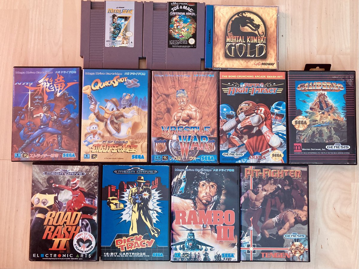 Sam_magee_art's tweet image. Some of the retro gaming goodies I managed to scoop up today at the London Gaming Market😋
Now to spend the rest of the evening testing each one and hoping that they all work😁
#retrogames #London #videogames #GamingCommunity #oldschool #lucky #megadrive