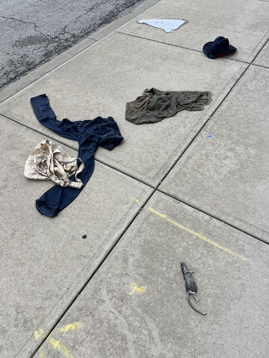Any guesses on what happened here?