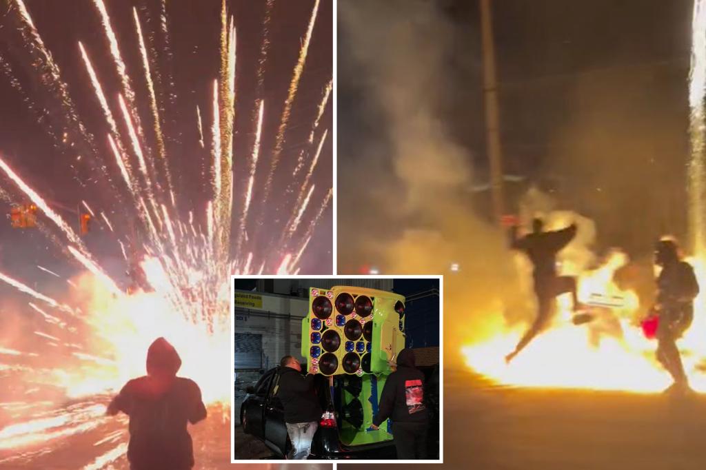 nypost's tweet image. Illegal NYC car meetups feature strippers, drugs and ear-splitting speaker systems driving residents nuts trib.al/IWN1ccp