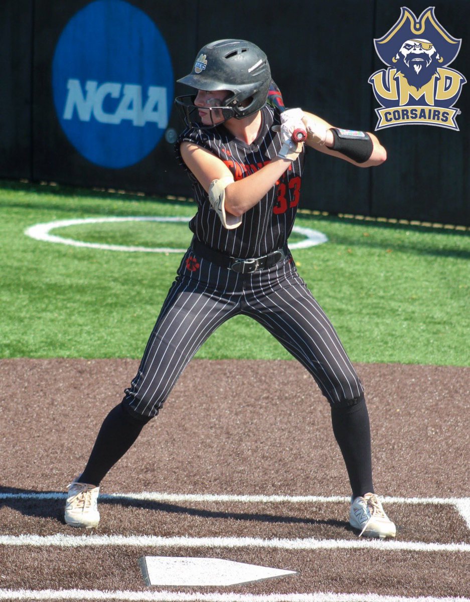 I am so excited to announce my verbal commitment to continue my academic and athletic career at UMass Dartmouth! Thank you to everyone who supported me over the years, and to Coach Powers for this amazing opportunity! GO CORSAIRS! <a href="/UMassDSoftball/">UMass Dartmouth Softball</a> <a href="/TShowcase/">Taunton Typhoons- Showcase</a> <a href="/tauntonsoftball/">THS Softball</a>
