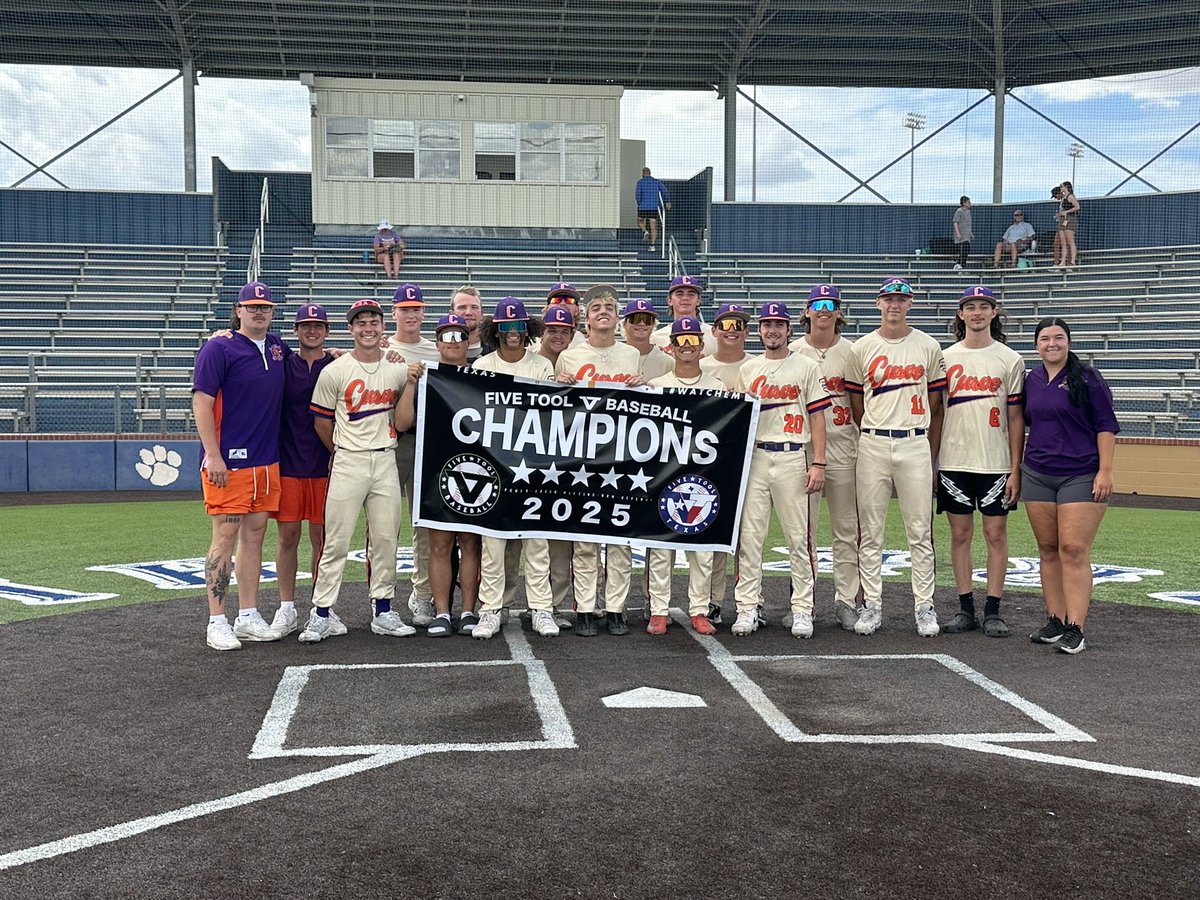 Congrats to Curve Rosenow for winning the Five Tool Lubbock Showdown blue division! 🏆