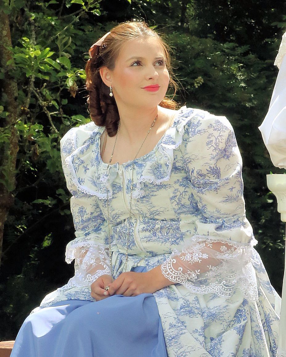 The lovely Lydia Languish ❤️ come see her in The Rivals, touring this summer! rainorshine.co.uk