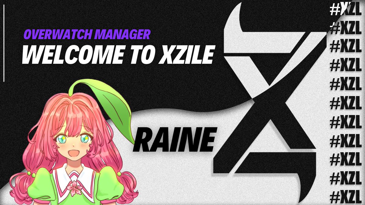 Xzile Esports (@xzileesports) on Twitter photo Xzile is so excited to welcome <a href="/RaineOW_/">XZL | Raine 🌱</a> as our Overwatch Manager!
We can’t wait to see her can do attitude in action! Xzile is so excited to welcome <a href="/RaineOW_/">XZL | Raine 🌱</a> as our Overwatch Manager!
We can’t wait to see her can do attitude in action!