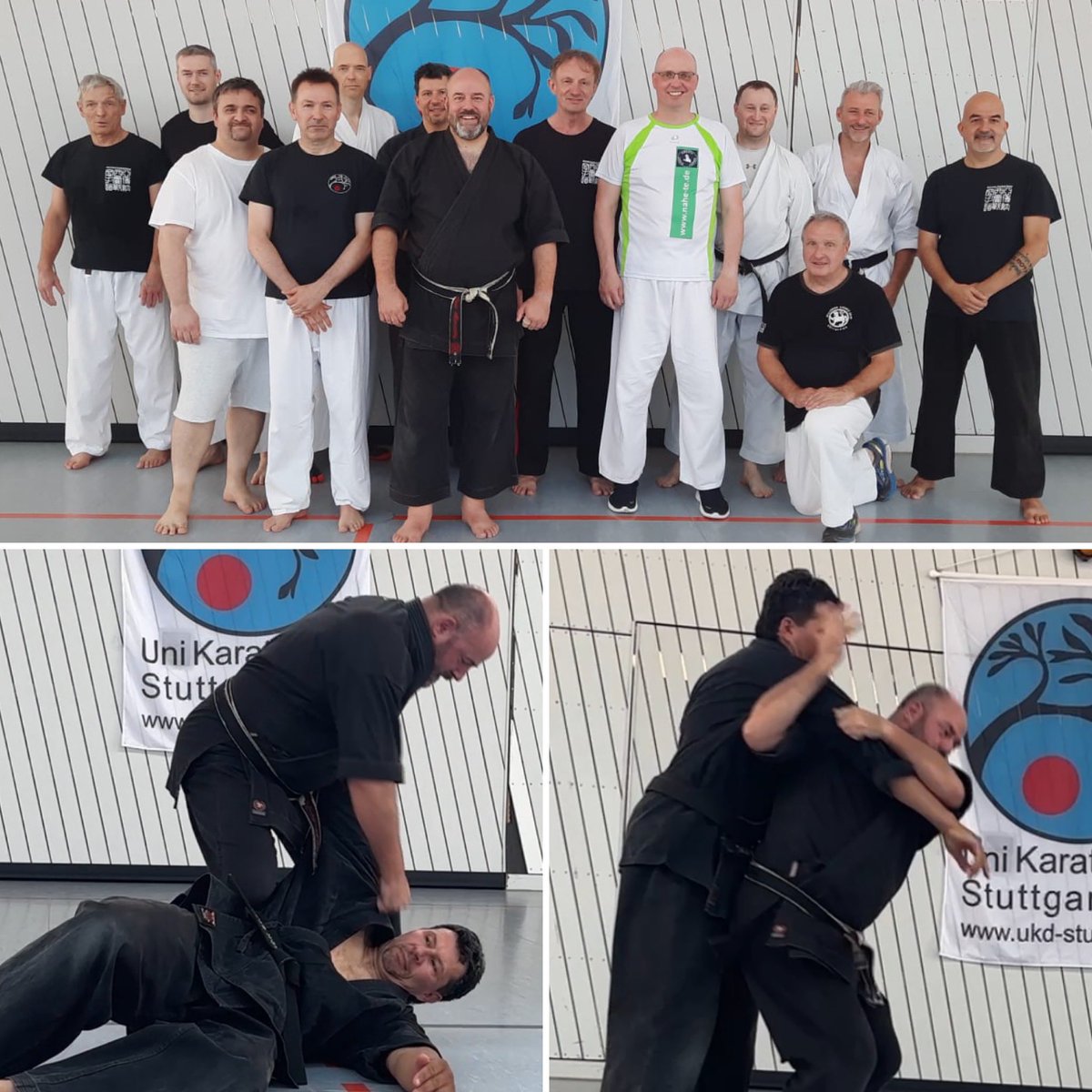 Awesome weekend with the gang in Stuttgart! Pinan / Heian bunkai, flow-drills, pad-drills and live-drills. I enjoyed it greatly and I appreciate the hard work and the laughs. Thanks everyone!