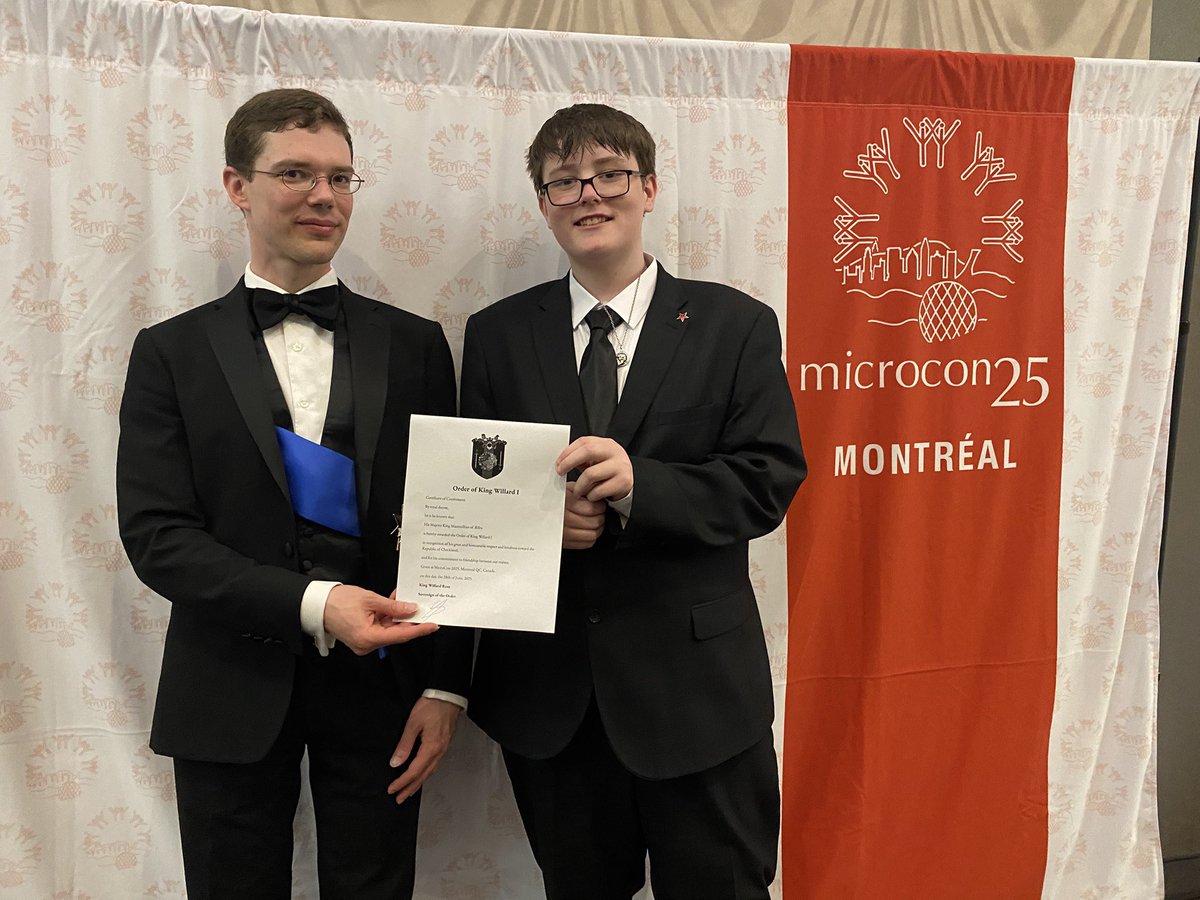 ChecklandFA's tweet photo. The Checkland delegation has officially returned home from MicroCon 2025!

It was an unforgettable weekend of diplomacy, friendship, and micronational pride. We thank all who made it so special especially our new allies and old friends.

Cant wait to see you in San Diego! https://t.co/WN9JzAKjqL