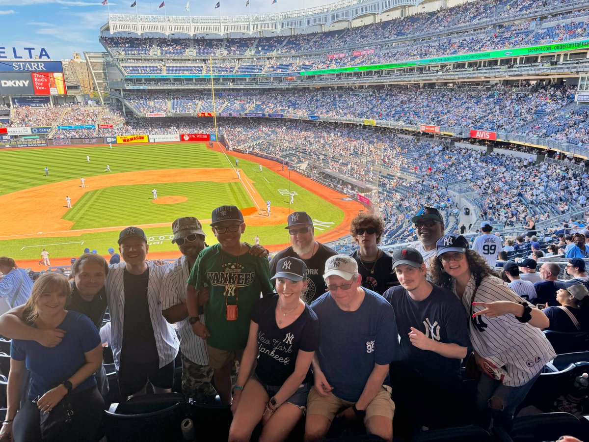 Jake Asman (@jakeasman) on Twitter photo A few ASMANIACS couldn’t survive the heat and bailed early, but the rest of us held the line!
Awesome time at the first-ever <a href="/JakeAsmanShow/">The Jake Asman Show</a> Yankees meetup! 🍻☀️⚾ A few ASMANIACS couldn’t survive the heat and bailed early, but the rest of us held the line!
Awesome time at the first-ever <a href="/JakeAsmanShow/">The Jake Asman Show</a> Yankees meetup! 🍻☀️⚾