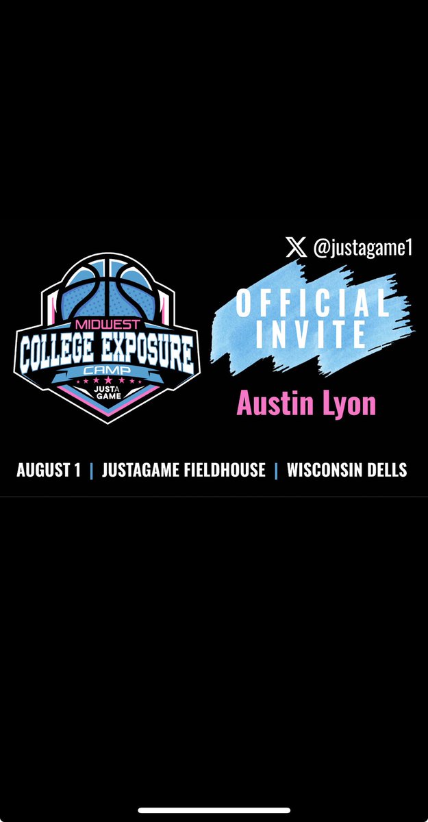 Austin Lyon (@austin_lyon2026) on Twitter photo Thanks <a href="/Justagame1/">Justagame Fieldhouse</a> for the invite Thanks <a href="/Justagame1/">Justagame Fieldhouse</a> for the invite