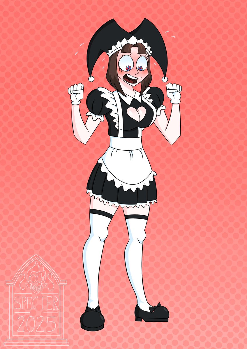 Mr_Specter_'s tweet image. Maid Pomni because yes
- - - - - - - - - -
#TADC #TheAmazingDigitalCricus #Pomni #fanart #art #artist #digitalart #digitalartist #artistsontwitter #artwork #myartwork #draw #drawing #illustration