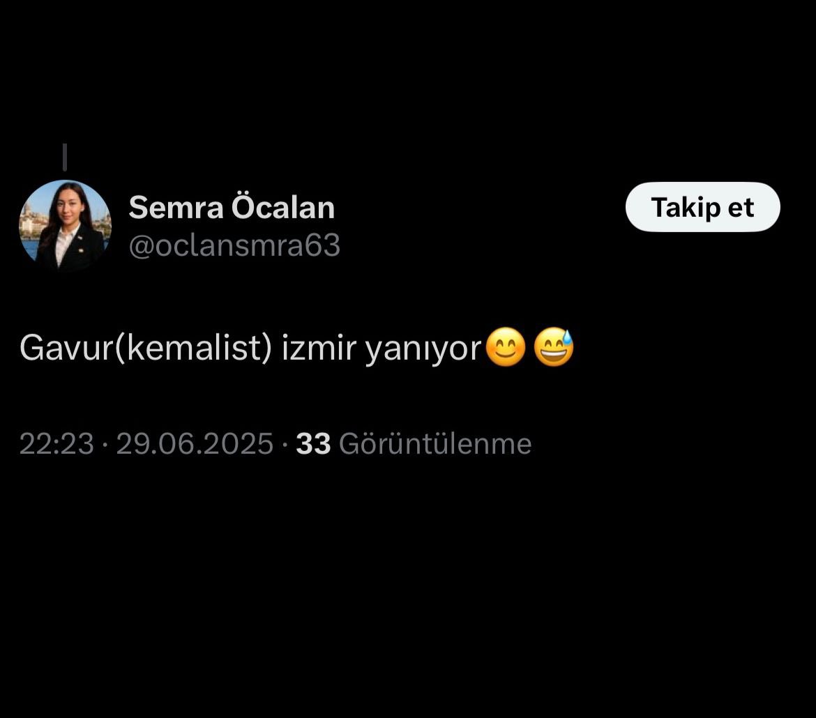 Elbet yangın söndürülür ama Kemalistler var olduğu sürece senin götünün yangını sönmeyecek kahbe seni..