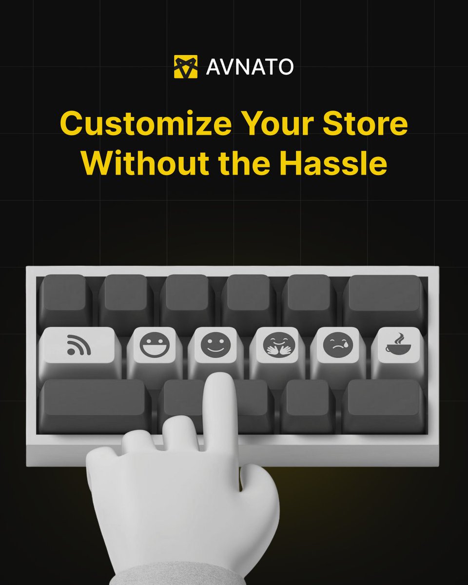 avnatocom's tweet image. Customize Your Store
🟡 Personalize your store with Avnato’s easy templates—no technical skills needed. Change colors, fonts, and layouts in just a few clicks!

#StoreCustomization #Avnato