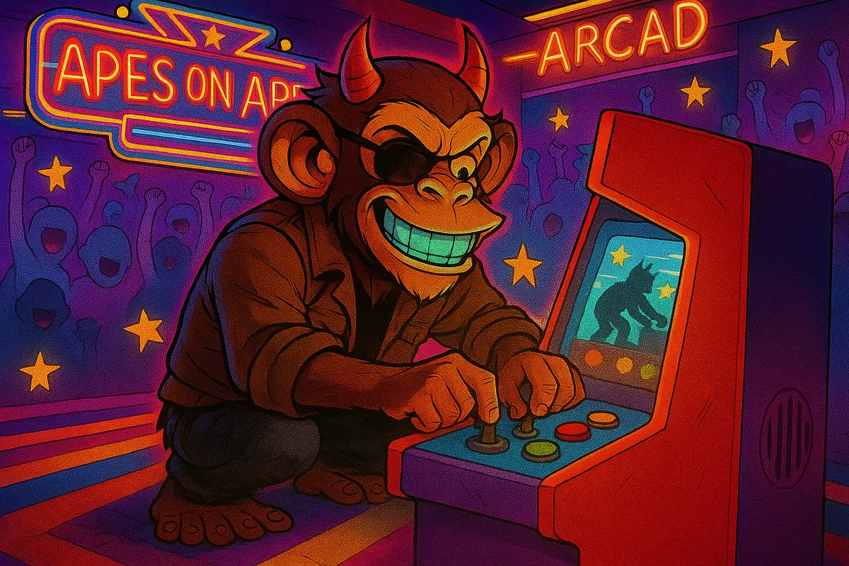 ApeProfessore (@apeprofessore) on Twitter photo Grateful to all <a href="/apechainapes/">Apes On Ape 🍌</a> members to have participated in the successful launch of the arcade.
Yesterday it was a blast live voice chatting with some of you while playing some arcade games.
We now have OVER 40 players, all competing for a spot in the tournament.
Wish you Grateful to all <a href="/apechainapes/">Apes On Ape 🍌</a> members to have participated in the successful launch of the arcade.
Yesterday it was a blast live voice chatting with some of you while playing some arcade games.
We now have OVER 40 players, all competing for a spot in the tournament.
Wish you