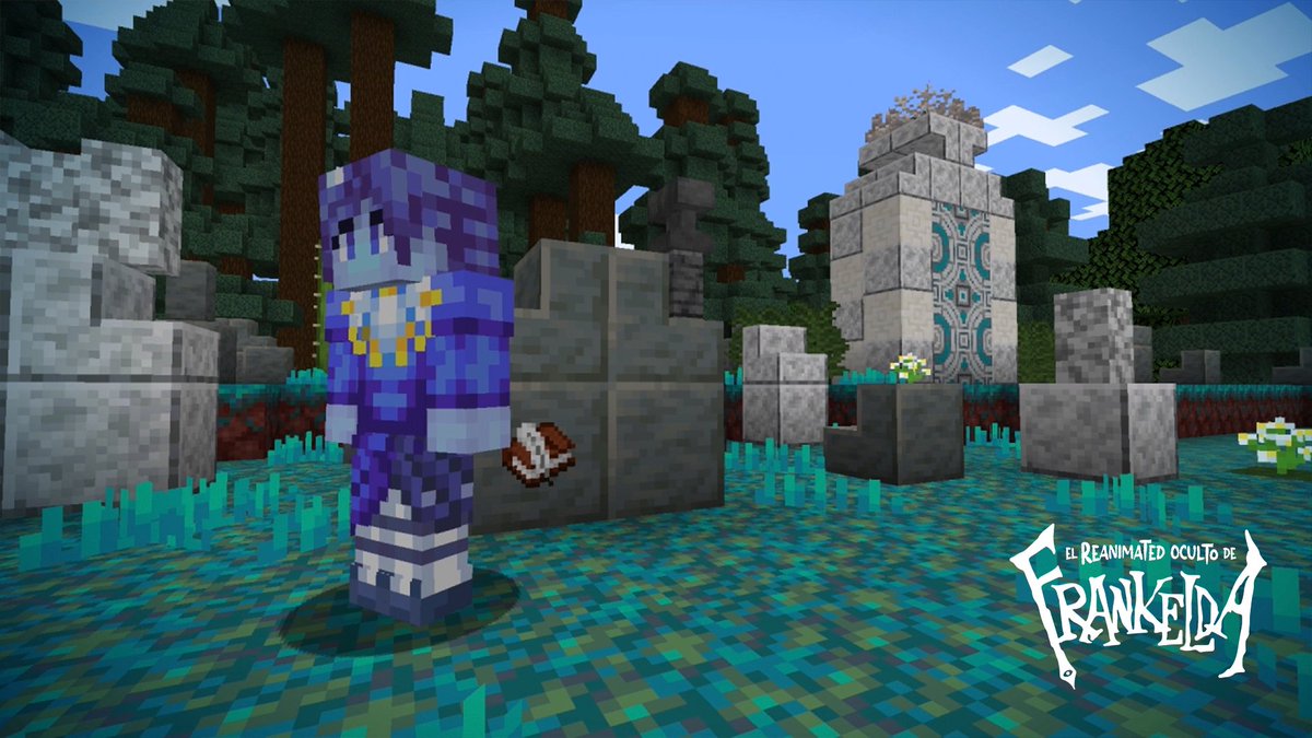 El Reanimated de Frankelda no estaba muerto, estaba jugando minecraft xd
Skin hecha por <a href="/BlonemonX/">Blonemon-X NEO SFW(OPEN COMISSION)</a> 
#frankelda #sustosocultosdefrankelda