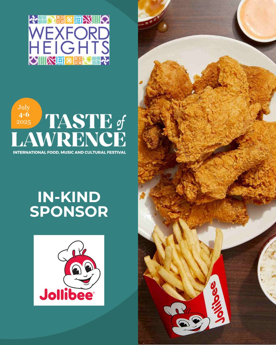 Thank you to <a href="/JollibeeCanada/">Jollibee 🐝</a> for supporting Taste of Lawrence 2025! 🍗❤️ Be sure to visit their booth from July 4–6 and look out for the Jollibee mascot—they’ll giving away prizes all weekend long! 🎉🐝

#tasteoflawrence #TOL2025 #jollibeecanada #streetfestival #scarborough