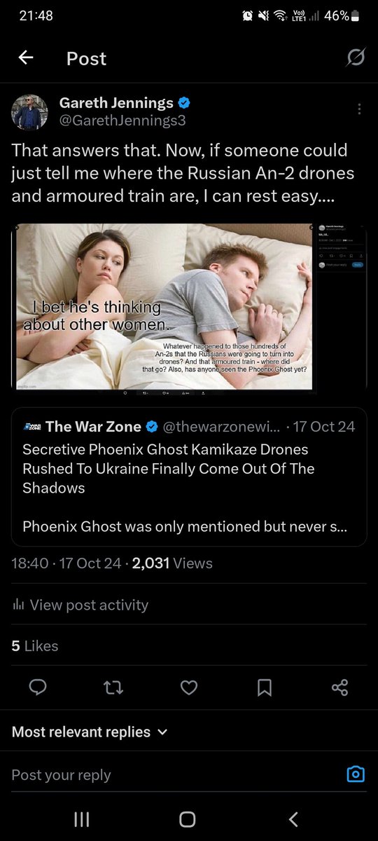 So, with the Phoenix Ghost and now the armoured train whereabouts accounted for, all that's left is to find those Russian An-2 drones...