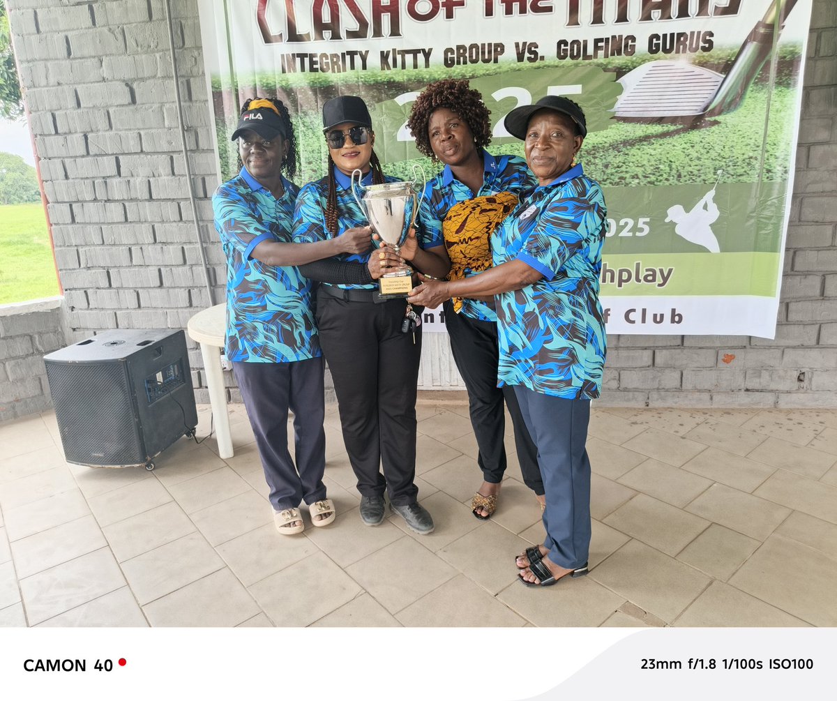 The Integrity kitty group of Minna Cantoment Golf Club has won it's match play with the Golfing Gurus of Kaduna. 
This is a special moment showcasing golfers with top notch game in the golfing circle, over the years the group has shown integrity in its play be it at home or away.