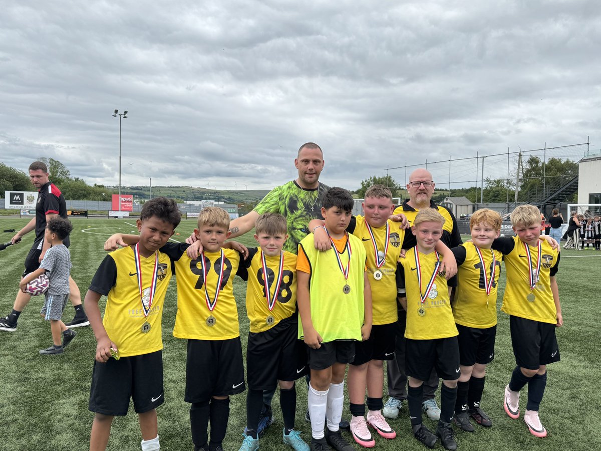 What a tremendous tourament today hosted by Darwen FC.

Our U9's won. Our U10's unfortunately lost on penalties.

Outstanding performances from all of our wee Centurions they fought so valiantly throughout the tournament and we are proud of every one of our amazing players ⚽️🫶🏻⚽️