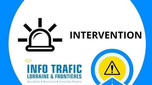 Hagondange : Intervention des secours au niveau de la gare, suite à un incident de caténaire