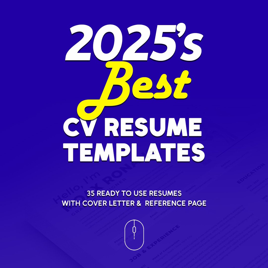 graphicdesignju's tweet image. Top 35 CV Resume Templates for 2025 – Download Now
graphicdesignjunction.com/2025/06/2025-b…
.
.
.
.
.

#cvtemplates #resumetemplates #cvdesign #resumedesign #professionalresume #moderncv #jobsearch2025 #resume2025 #cv2025 #careerboost #jobhunt #freeresumetemplates #creativecv #minimalcv