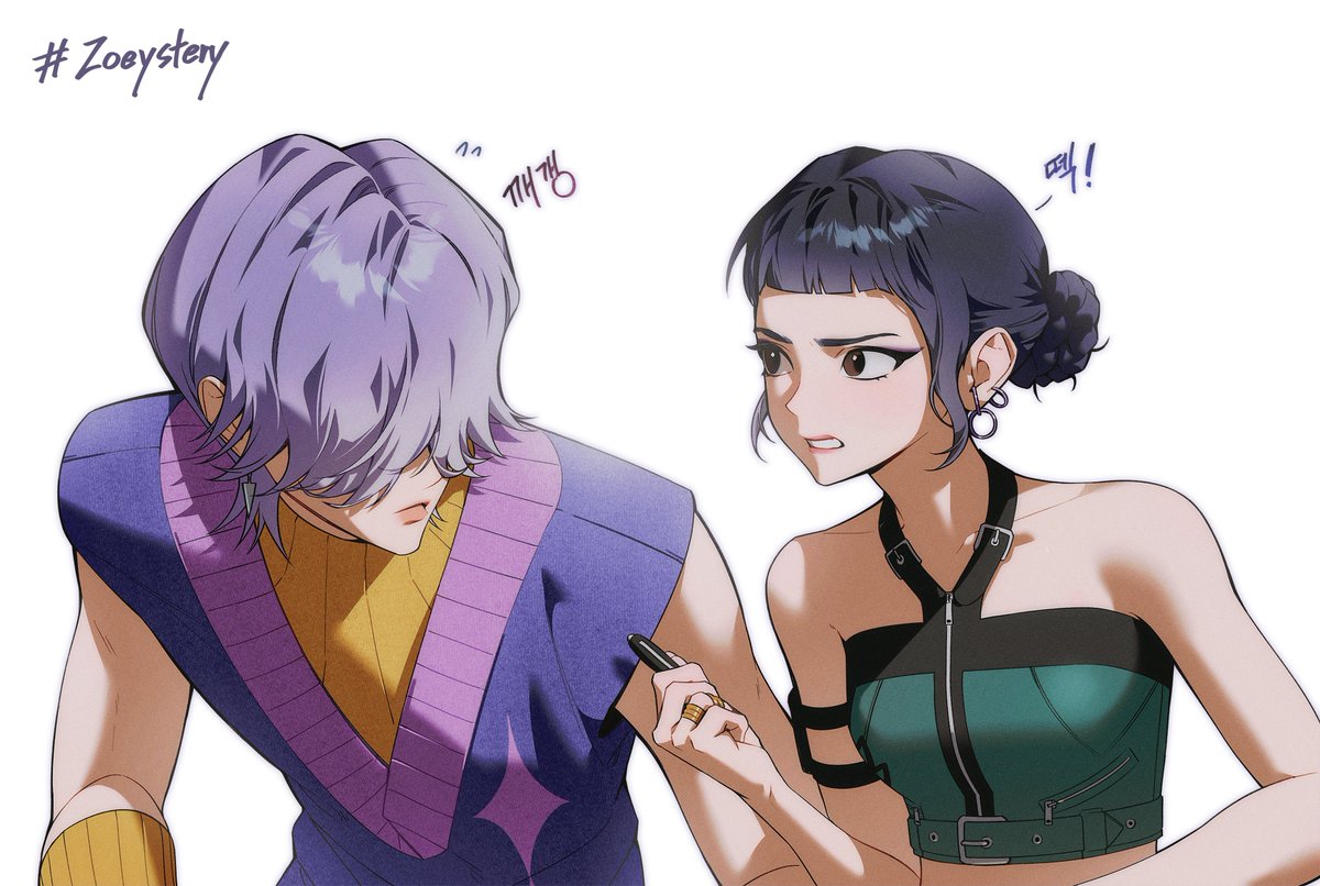 Y0NXK's tweet photo. 너무 좋았던 장면🥰

#KPOPDEMONHUNTERS #zoeystery https://t.co/j42AUV72U5