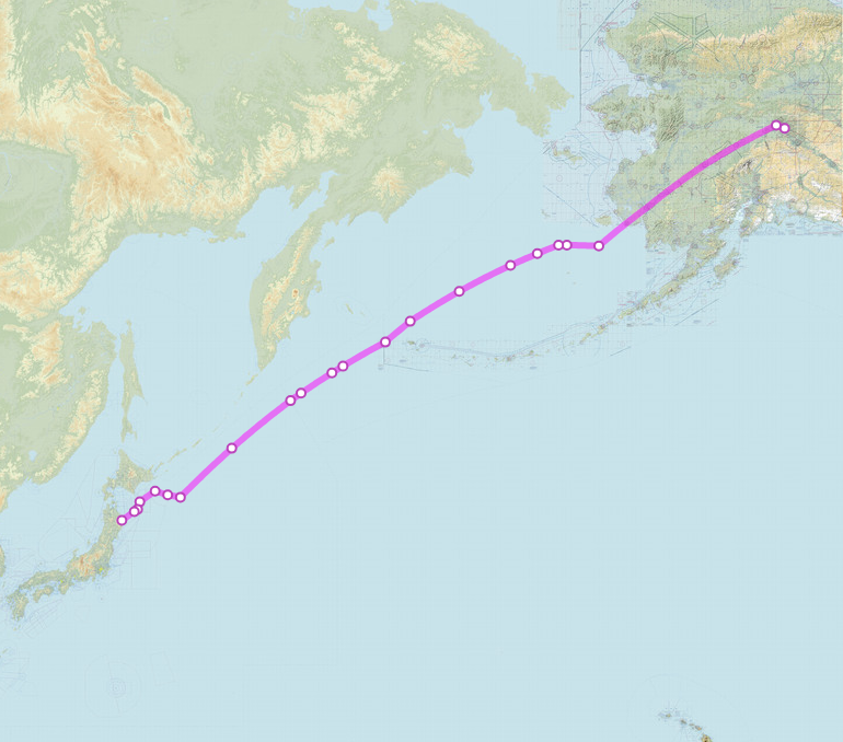 SirListenalot's tweet image. #KC46 #AE63BA #RCH099 &amp;amp; #KC135 #AE049A #RCH098 departed Eielson as a flight, likely both for Misawa. KC135 #AE065E #RCH097 (round trip Eielson) with Japanese #F15's #JOCKY01 followed. 98 &amp;amp; 99 will take over the Eagles later