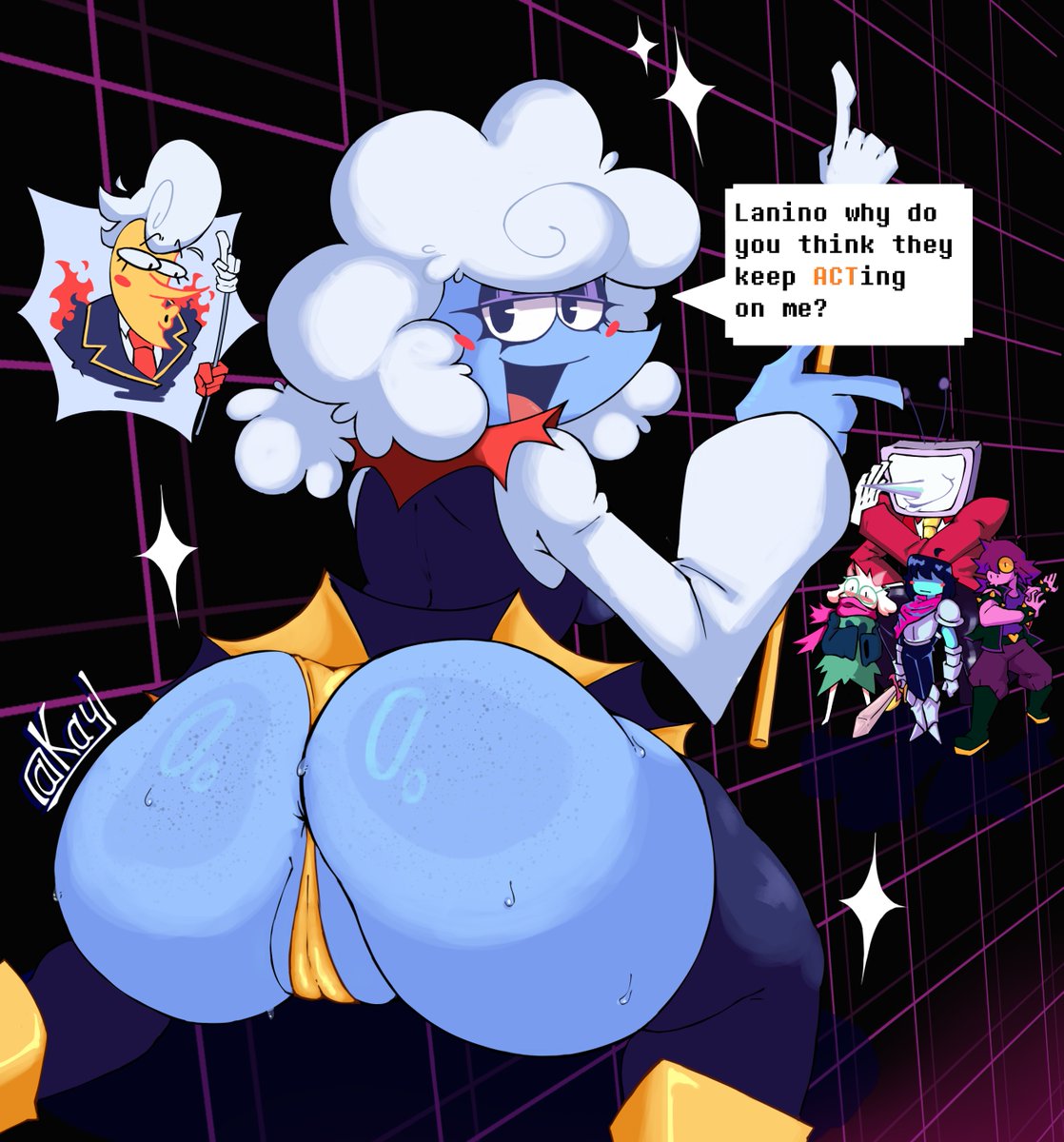 Elnina from Deltarune 🌜☁️

Yeah, guys, I'm sorry I've been missing for a while...

#DELTARUNE #DeltaruneChapter3 #elnina #Nsfw #Fanarts