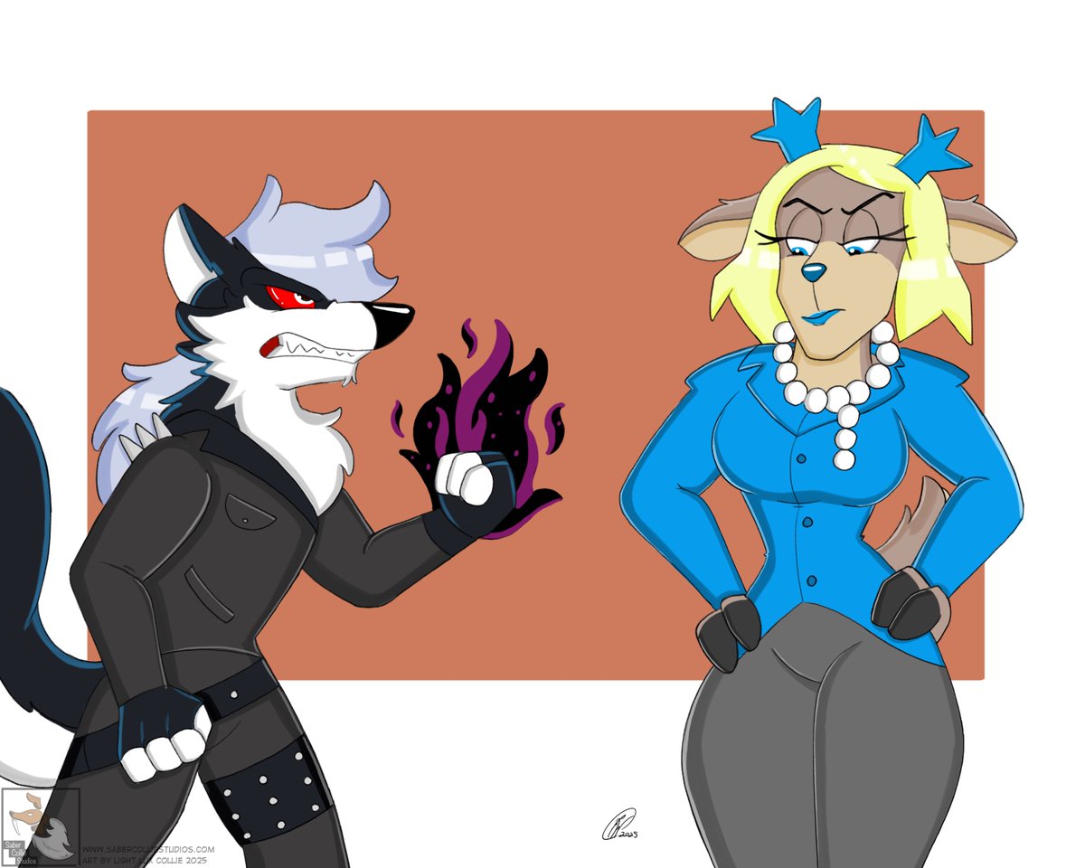 Commission Stream (6/20/25) Commissions done for Sleepy Gryphon and VasirrTheKhajiit. #lightluxcollie #sabercolliestudios #commissions #art #cartoon #toon #cartoonart