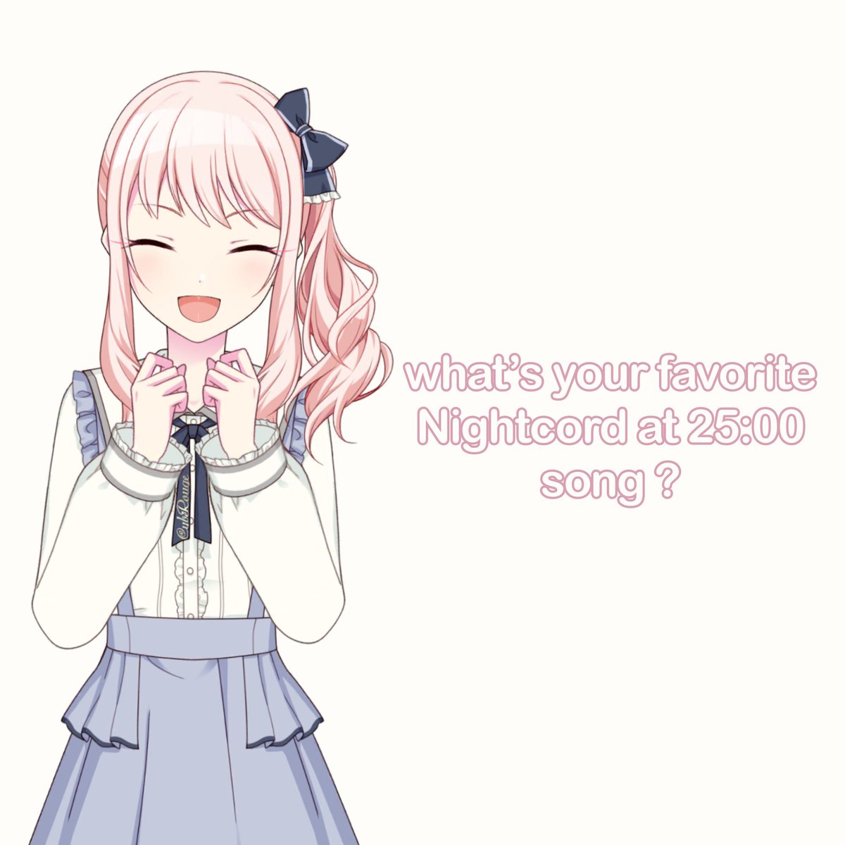 sheherformizuki's tweet image. [  INTERACTION BAIT / DAILY SHEHERFORMIZUKI  ]
Mizuki wants to know YOUR favorite Nightcord at 25:00 song !

look at HER cute little smile !!
#SHEHERFORMIZUKI