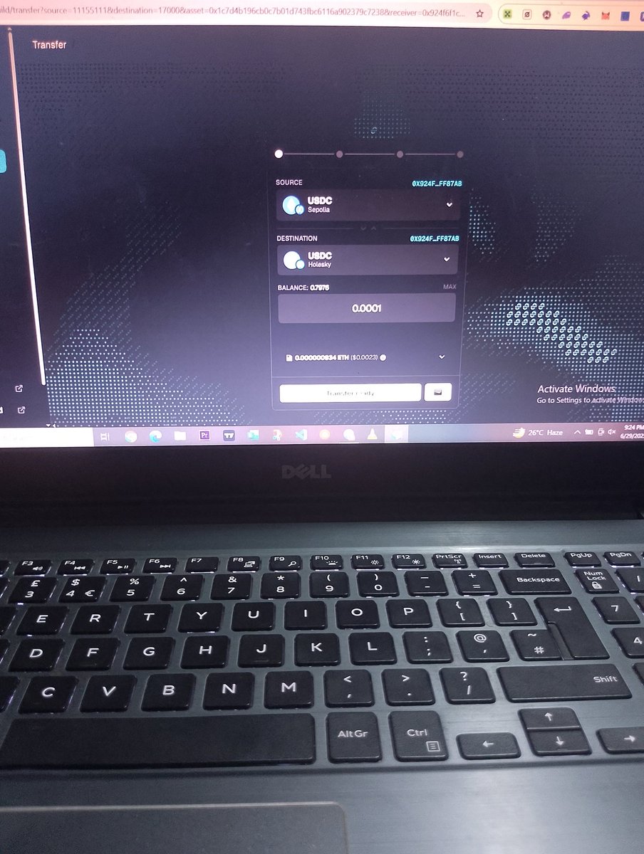 Just running some more txn on <a href="/union_build/">Union</a>