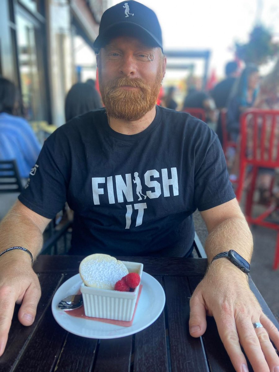 Waterloo Terry Fox Run co-organizer Derek Hergott enjoyed a great Crème Brûlée at <a href="/BeertownPublic/">Beertown</a> House Waterloo - all in the name of cancer research. All Charcoal Group restaurants are donating proceeds from a featured dessert to <a href="/TerryFoxCanada/">Terry Fox Foundation</a> until July 1!