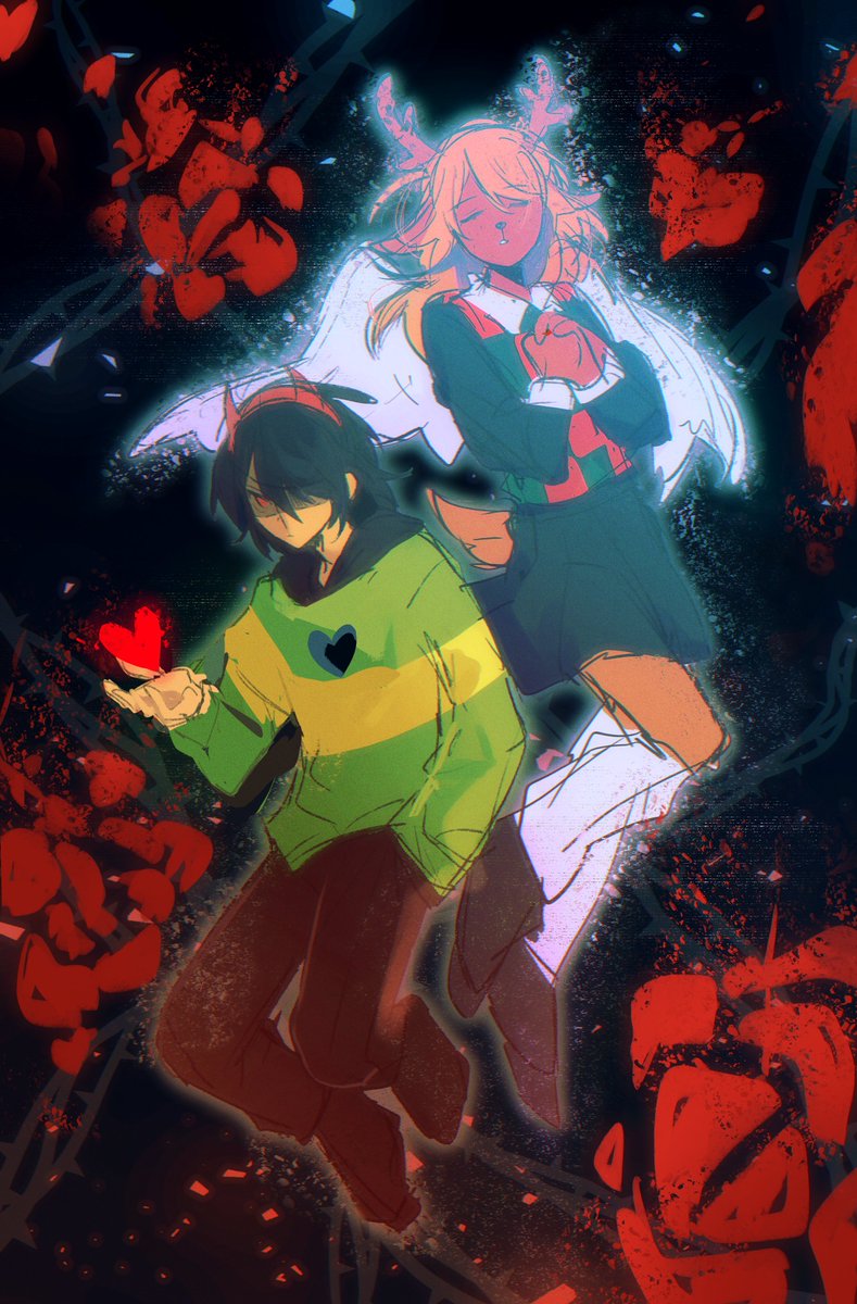 iirokagi's tweet image. #deltarune #kriselle