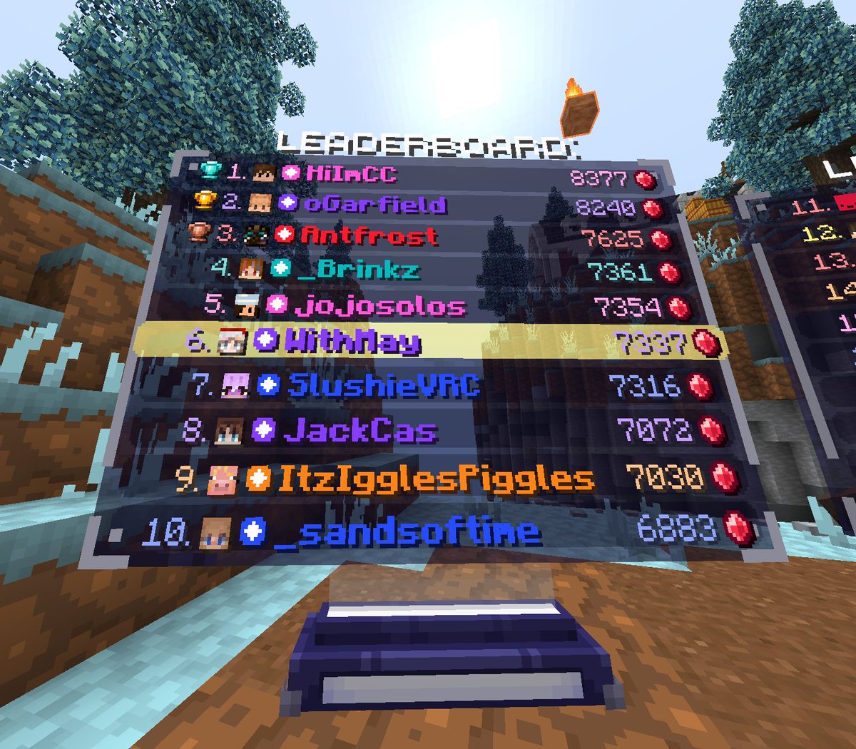 HOLY SHIT🔥🔥🔥🔥🔥

I WON A BIOME BATTLE!!!!!!
6TH INDIV IS CRAAAAZYY!!!!!!
FOR THE GIRL, GAYS AND THEYS!!!!!

WE LOVE CHARITYYYYY!!!