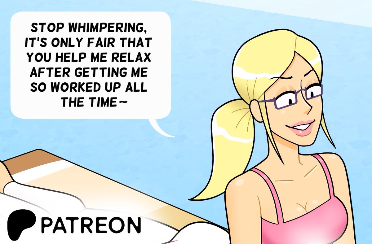 Another new exclusive Bonus Toon is available now!
after some user submitted suggestions, Katrin gets a new yoga partner~