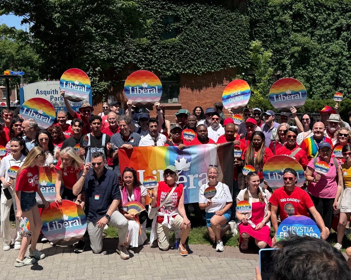 Happy Pride, Toronto!

Together, let’s keep building a Canada where everyone feels safe to be who they are.