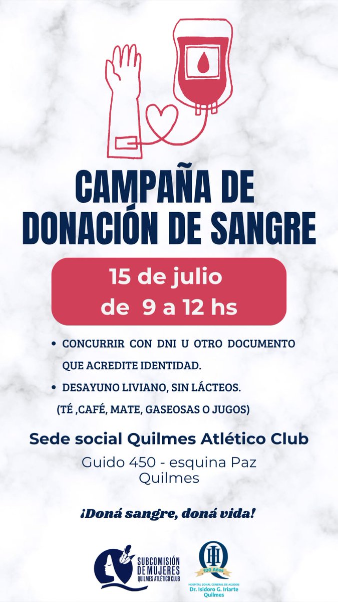 🩺🩸ᴅᴏɴᴀ́ sᴀɴɢʀᴇ, ᴅᴏɴᴀ́ ᴠɪᴅᴀ.