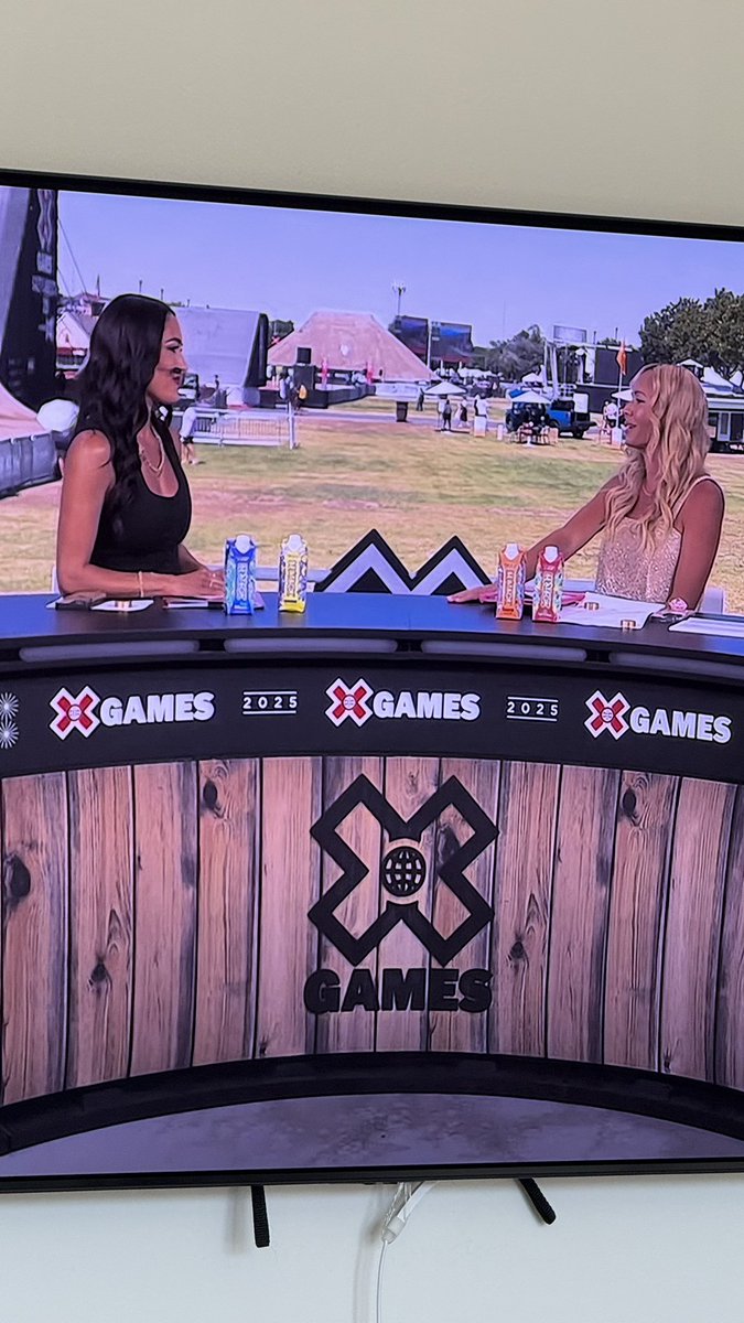 Watching my girl kill it on the <a href="/XGames/">X Games</a> <a href="/NikkiAndBrie/">Nikki & Brie</a>
