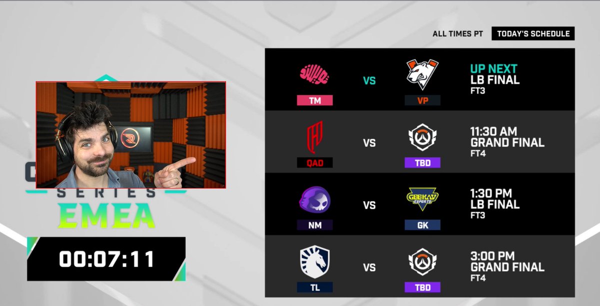 RichRad (@richradlive) on Twitter photo GRAND FINALS DAY!
I will be joining the desk for the last day of NA and EMEA <a href="/OW_Esports/">Overwatch Esports</a> Stage 2 OWCS! Lets see who takes the #1 spot in each region! HYPE!!!🔥
LIVE NOW🔴
🟥youtube.com/watch?v=LRh0S9…
🟪twitch.tv/ow_esports GRAND FINALS DAY!
I will be joining the desk for the last day of NA and EMEA <a href="/OW_Esports/">Overwatch Esports</a> Stage 2 OWCS! Lets see who takes the #1 spot in each region! HYPE!!!🔥
LIVE NOW🔴
🟥youtube.com/watch?v=LRh0S9…
🟪twitch.tv/ow_esports