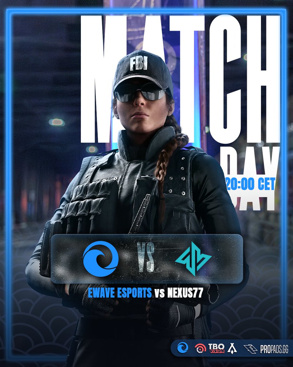 EWAVE ESPORTS๐ (@ewaveesports) on Twitter photo Eine Sache haben wir noch heute Abend!๐ฅ
Die <a href="/EMS_R6/">EUROPEAN MASTERS SERIES</a> geht weiter und wir haben ein Rematch gegen <a href="/Nexus77Esports/">Nexus77 Esports</a>!๐
Start ist um 20:00 Uhr. Unser Lineup:
<a href="/Hcrvv/">.</a>
<a href="/LunarwaI/">maso</a>
<a href="/NewyTM/">Skyz-i8๐</a>
<a href="/interIxde/">interlxde2</a>
<a href="/bSpennn/">โ</a>
Auf geht's, Jungs!๐ช
#PERFECTWAVE๐ Eine Sache haben wir noch heute Abend!๐ฅ
Die <a href="/EMS_R6/">EUROPEAN MASTERS SERIES</a> geht weiter und wir haben ein Rematch gegen <a href="/Nexus77Esports/">Nexus77 Esports</a>!๐
Start ist um 20:00 Uhr. Unser Lineup:
<a href="/Hcrvv/">.</a>
<a href="/LunarwaI/">maso</a>
<a href="/NewyTM/">Skyz-i8๐</a>
<a href="/interIxde/">interlxde2</a>
<a href="/bSpennn/">โ</a>
Auf geht's, Jungs!๐ช
#PERFECTWAVE๐
