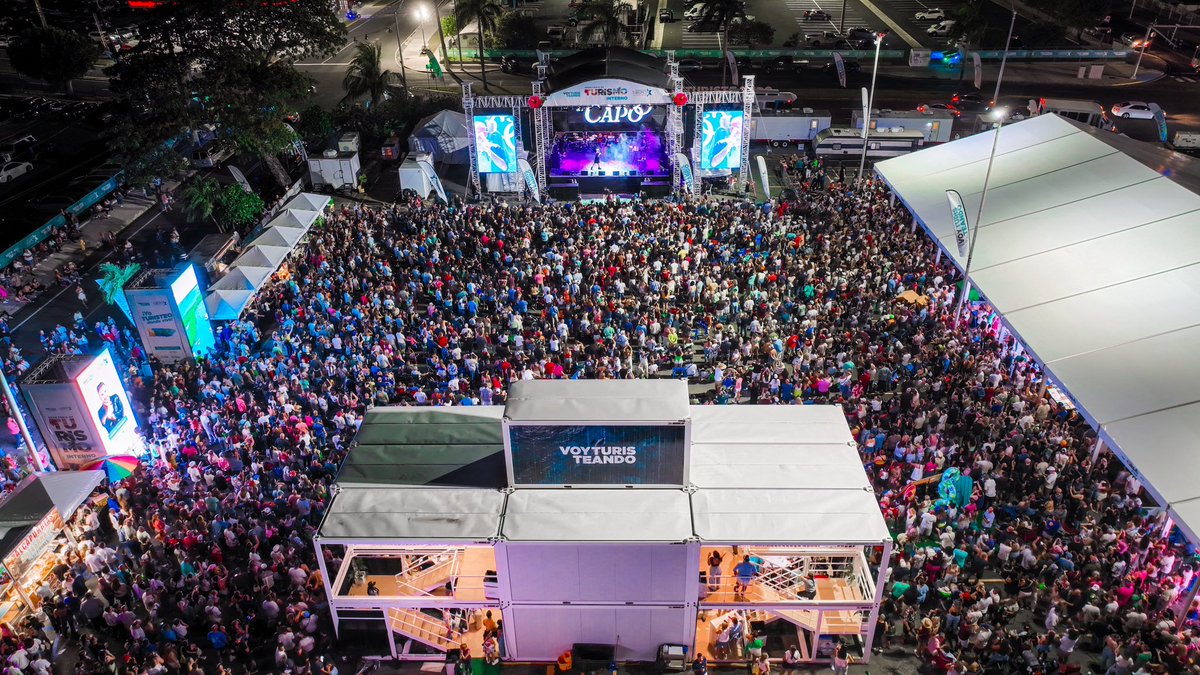Voy Turisteando (@voyturisteando) on Twitter photo Hoy tu plan de turisteo debe ser la Gran Feria de Turismo Interno en Bayamón💃🏻🙌🏼
Ayer se sintió la energía de la gente, entre gastronomía, experiencias turísticas y actividades para toda la familia. 💛🌴🎶
¡Te esperamos hasta las 10:30PM!
<a href="/CTPuertoRico/">Puerto Rico Tourism Company</a> Hoy tu plan de turisteo debe ser la Gran Feria de Turismo Interno en Bayamón💃🏻🙌🏼
Ayer se sintió la energía de la gente, entre gastronomía, experiencias turísticas y actividades para toda la familia. 💛🌴🎶
¡Te esperamos hasta las 10:30PM!
<a href="/CTPuertoRico/">Puerto Rico Tourism Company</a>