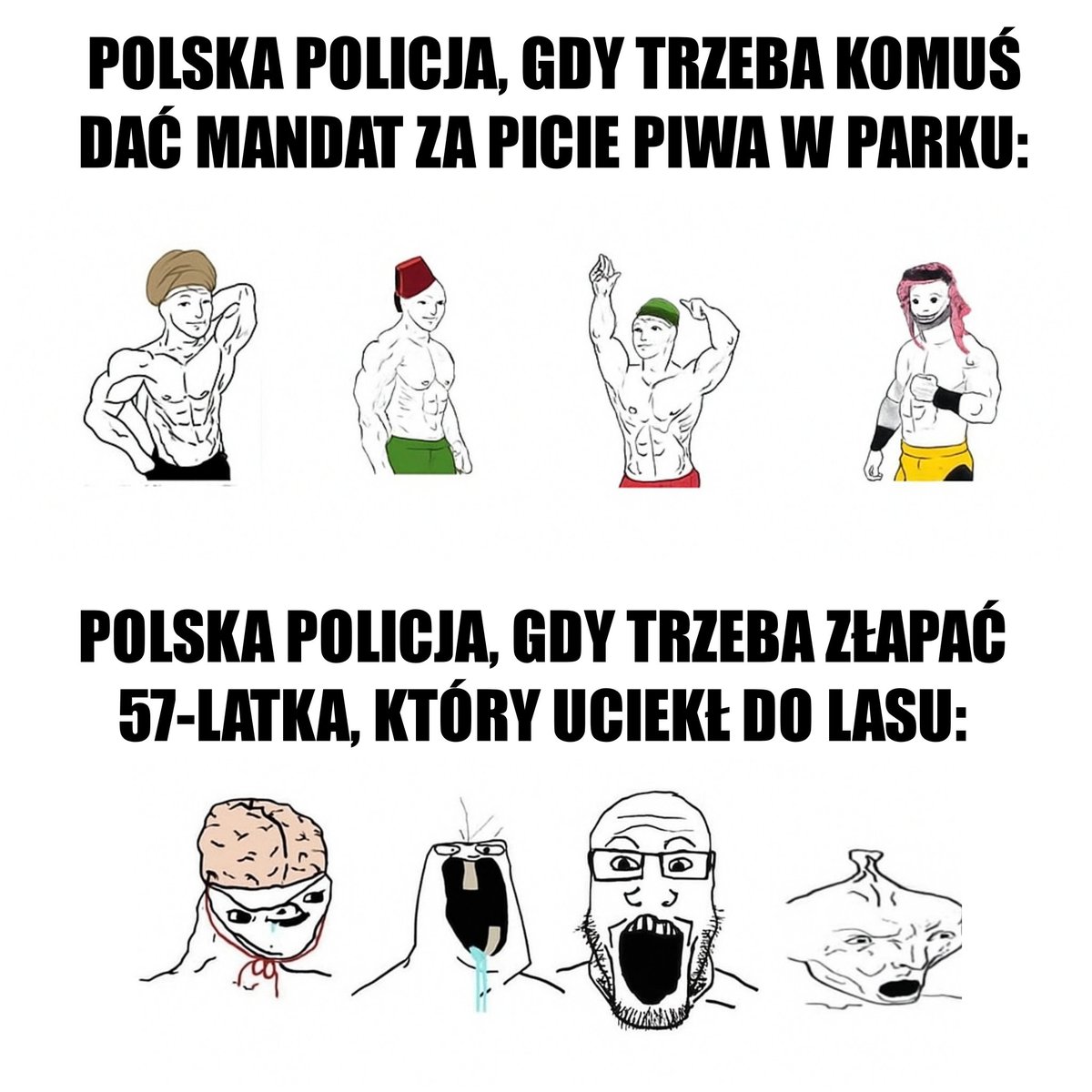 Przecież cała ta sytuacja z poszukiwaniem mordercy ze Starej Wsi koło Limanowej, to jest taka kompromitacja policji, że aż ręce opadają.