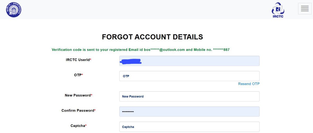 Digvijay126's tweet photo. #IRCTC My IRCTC account has been hacked. The hacker has changed both my registered email ID and mobile number, request immediate action to secure my account and restore my original credentials. Kindly investigate urgently and guide to recover my account.
@AshwiniVaishnaw Sir https://t.co/JfBq4e02AY