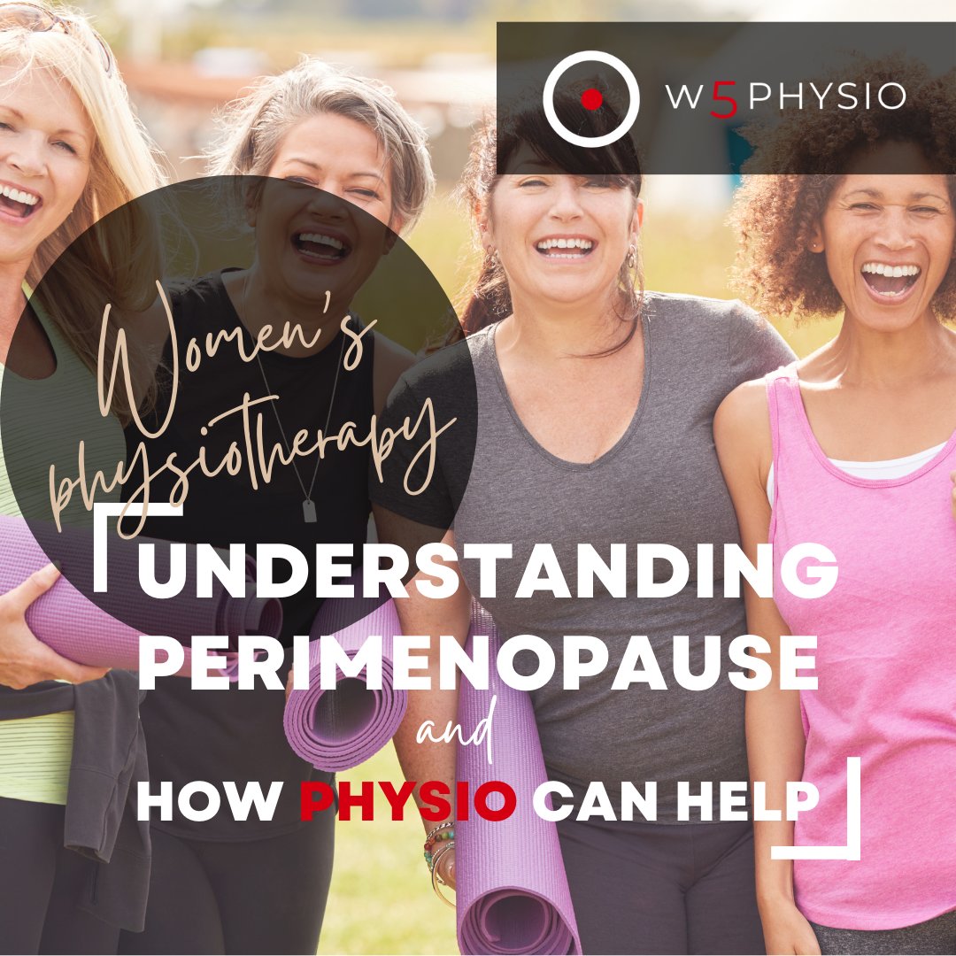 Perimenopause marks a significant phase in women’s health, characterised by a range of symptoms and impacts. 
Did you know that physiotherapy can help perimenopause symptoms? Click the link to learn more: 

tinyurl.com/3ed6j6uz