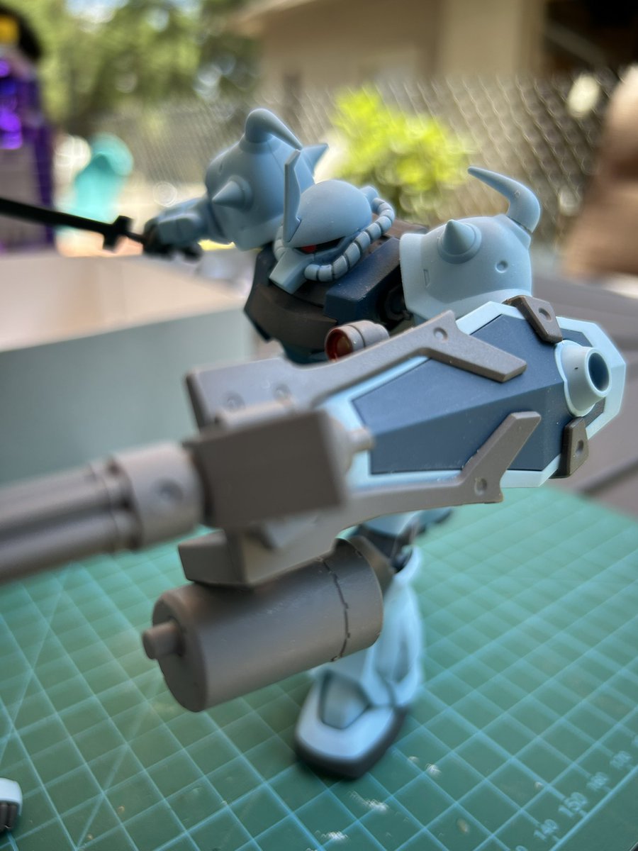 lusslim's tweet image. GOUF-Y AS FUCK #gunpla #gundam #plamo #ガンプラ #になった