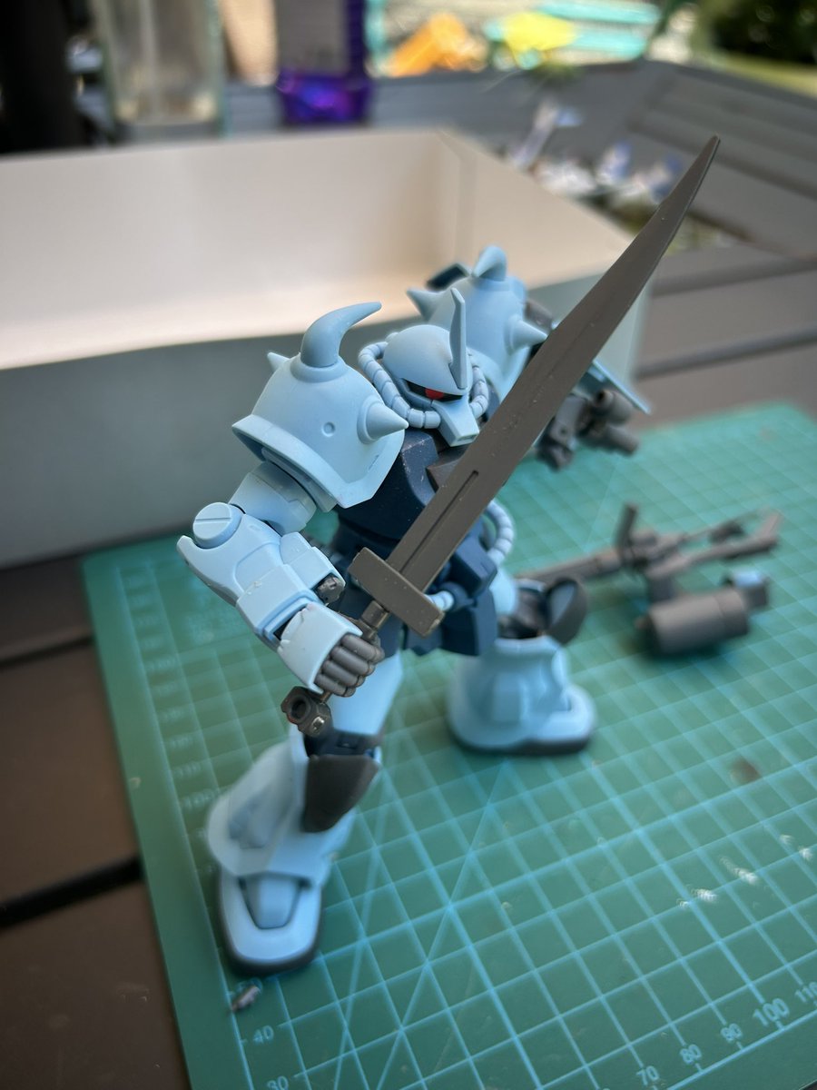 lusslim's tweet image. GOUF-Y AS FUCK #gunpla #gundam #plamo #ガンプラ #になった