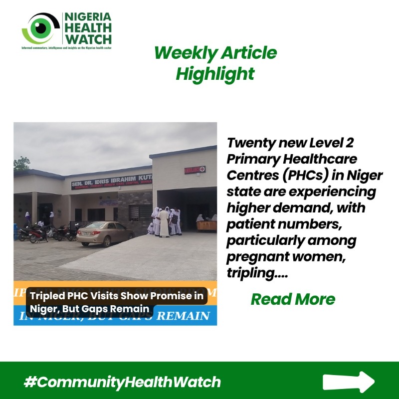 nighealthwatch's tweet photo. Every week, we publish thought-provoking pieces through #NHWPost, #NHWTorchlight, and #NHWTorchlightAfrica series, exploring health issues across Nigeria and Africa.
Missed this week’s editions? Our Weekly Article Highlight is here to catch you up! Click to read!👇