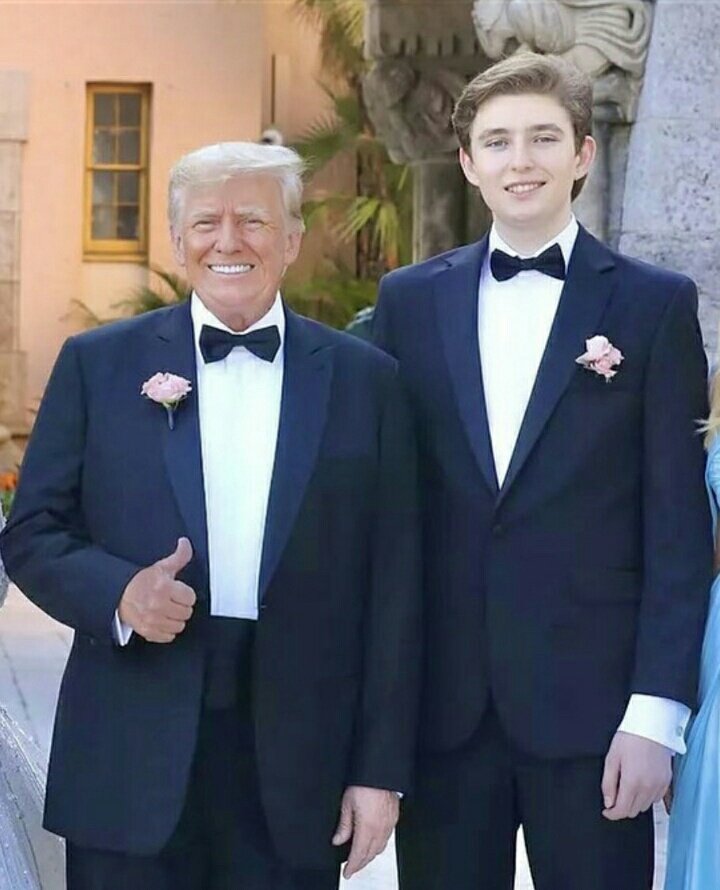 DID YOU KNOW:

- Barron Trump is the smartest Trump child, he has an IQ of +170.

- He mastered speaking Slovenian, French, Italian, and German.

- He is also a legendary chess extraordinaire.

Drop a ❤️ for Barron Trump!