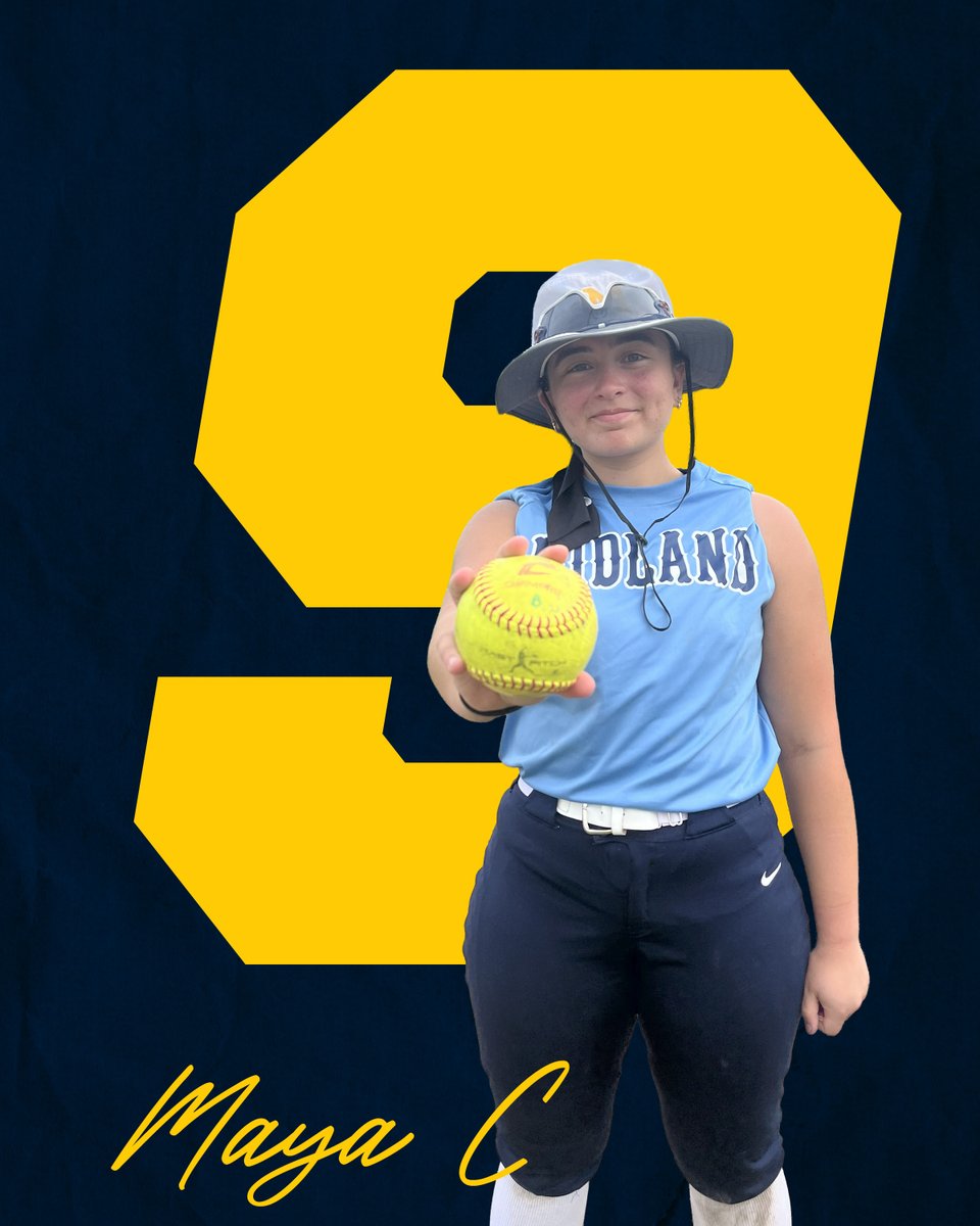 Congrats to Midland 16U Anderson’s Maya Cruz for her homerun in the Play9 Pappy Palooza tournament.
