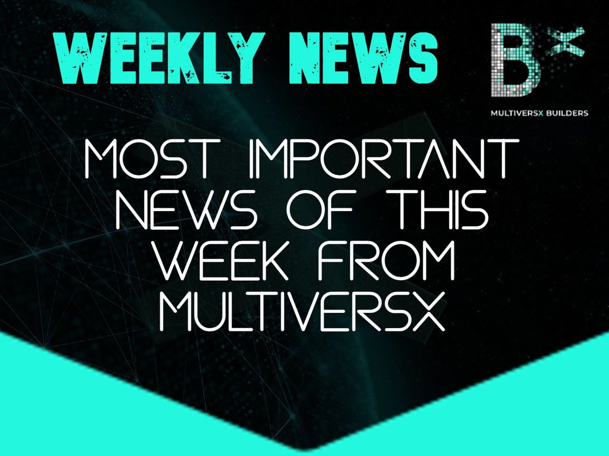 MultiversX Builders (@mvxbuilders) on Twitter photo This week in the <a href="/MultiversX/">Multiversᕽ</a> ecosystem: a #Web3 marketing recap with <a href="/TRBE_app/">TRBE</a>, new insights in Momentum Episode 4, and <a href="/xMoney_com/">xMoney.com</a>’s major partnership with Episode Six. The Barnard proposal passed with 98.27% approval, Vibe Passport launched on the App Store, and two new This week in the <a href="/MultiversX/">Multiversᕽ</a> ecosystem: a #Web3 marketing recap with <a href="/TRBE_app/">TRBE</a>, new insights in Momentum Episode 4, and <a href="/xMoney_com/">xMoney.com</a>’s major partnership with Episode Six. The Barnard proposal passed with 98.27% approval, Vibe Passport launched on the App Store, and two new